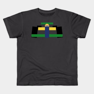 Formula racing driver - Brazil Kids T-Shirt